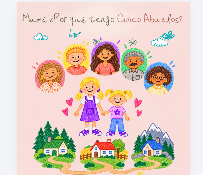Mamá, ¿por qué tengo cinco abuelos?
