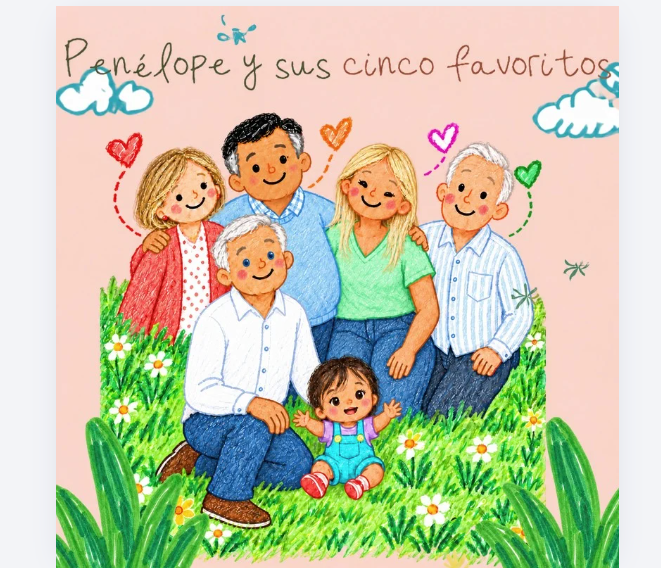 Penélope y sus cinco favoritos